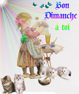 Gif animé Bon dimanche à toi